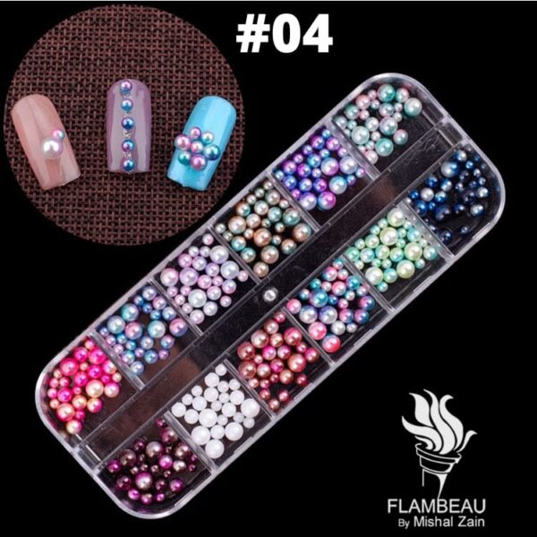 Multi-style 3D Nails Rhinestone DIY Nail Art Decorations