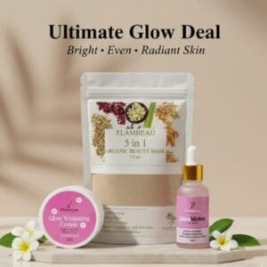 Ultimate Glow Deal – Whitening Cream+ Face Mask +Glow Matrix