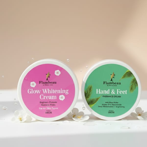 Glow Care Bundle -Hand & Feet Cream and Whitening Glow Cr\