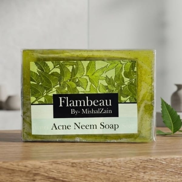 Acne Neem Soap for Pimples, Oil Control & Deep Skin Cleansing